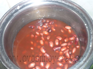 Замочить фасоль