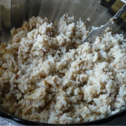 ПИРОГ С РИСОМ И РЫБНОЙ КОНСЕРВОЙ.