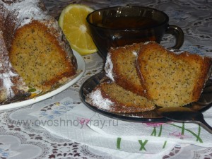 Лимонный кекс
