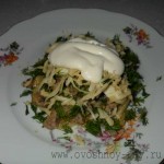 Мясной салат