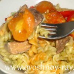 Макароны с тунцом